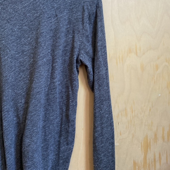 Madewell | Whisper Cotton Turtleneck in Heather Mercury M - Picture 6 of 7